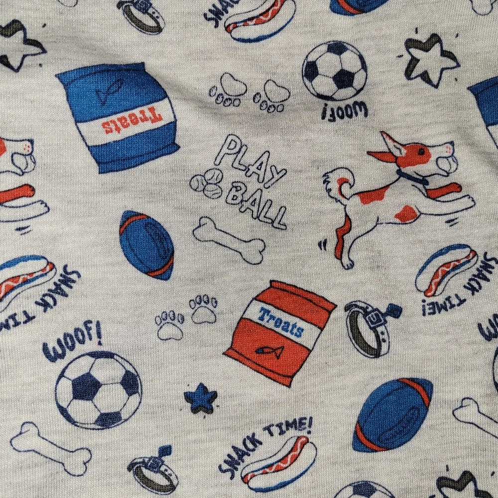 Bond & Co. Dog Sports Pajamas Size XL (Shown On A 60lb Dog)